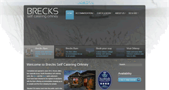 Desktop Screenshot of brecks-selfcatering-orkney.co.uk