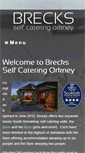 Mobile Screenshot of brecks-selfcatering-orkney.co.uk